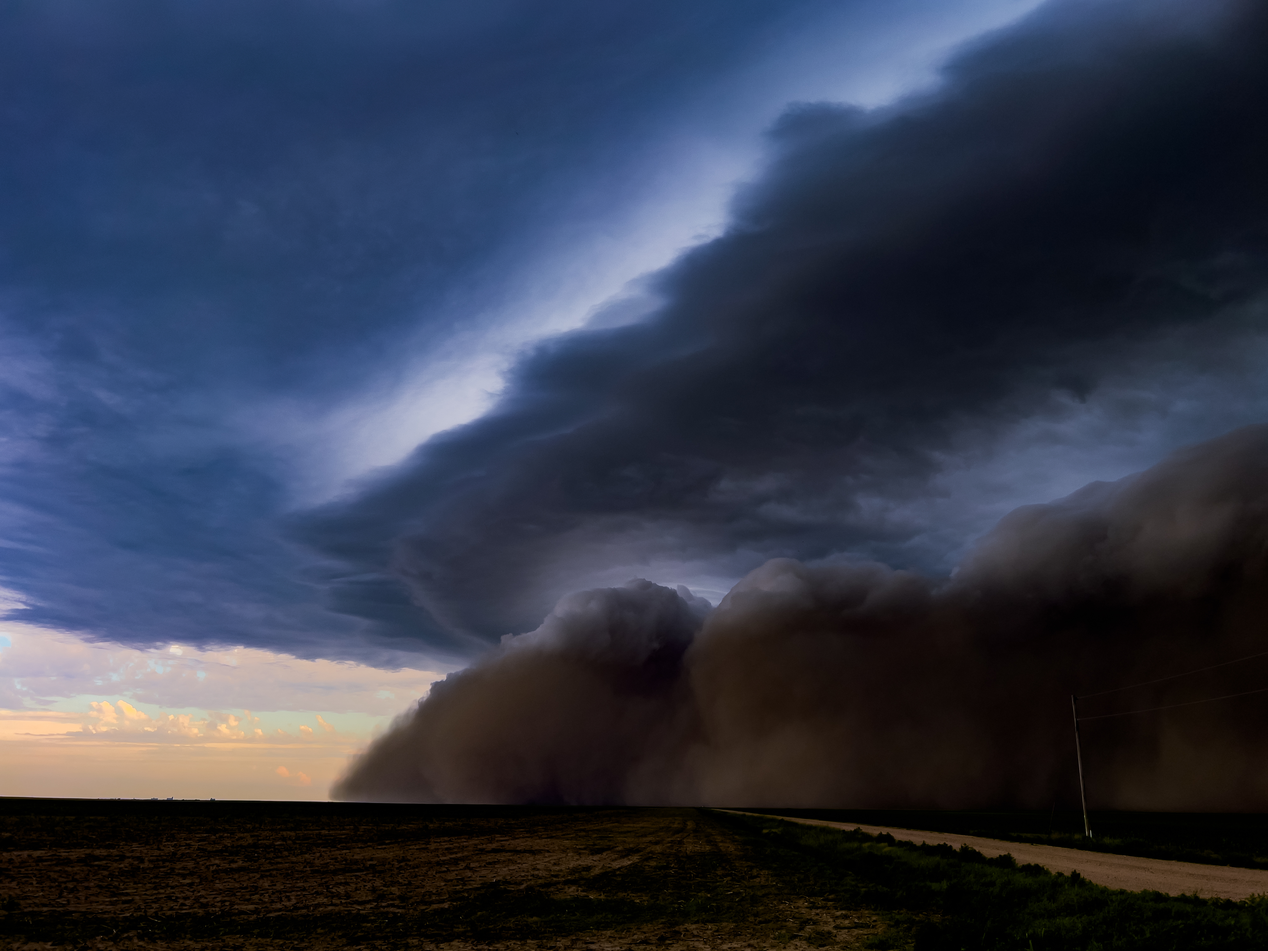 Storm landscape